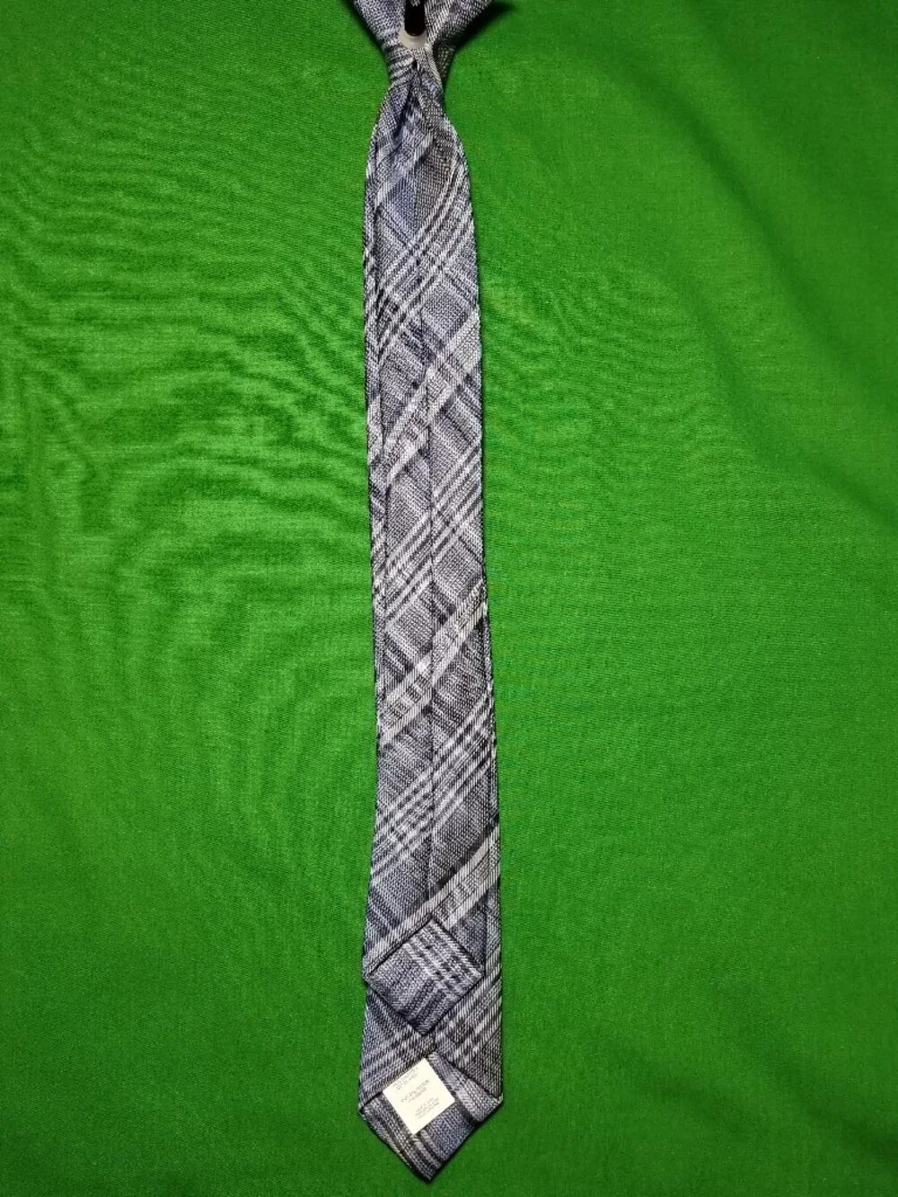 Blue Striped Clip-On Boys Tie Wedding Party Church New Without Tag